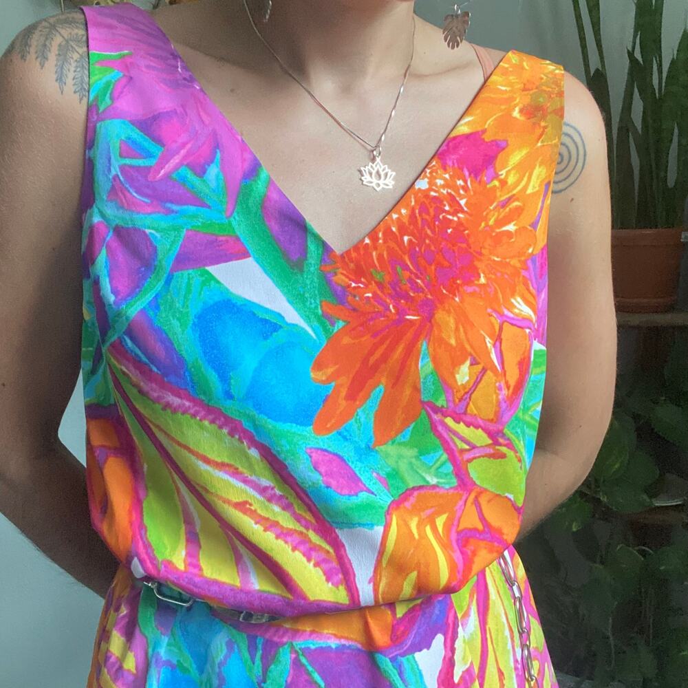 Colorful Ralph Lauren Mini Dress - Picture 2 of 7